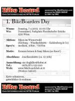 Bikeboard Day I
