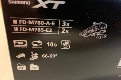 Shimano Deore XT Werfer E-Type zu verkaufen