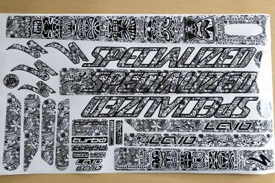 Specialized TRIBAL STICKER DECALS zu verkaufen