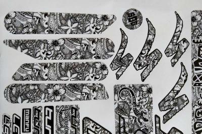Specialized TRIBAL STICKER DECALS zu verkaufen