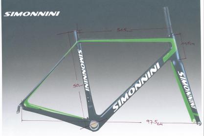 SIMONNINI SIMONNINI Carbon Rennrad zu verkaufen