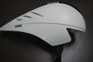 Uvex Aero Zeitfahrhelm Weis zu verkaufen