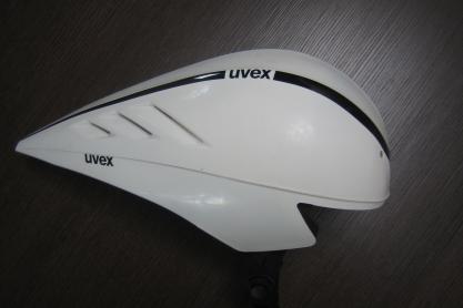 Uvex Aero Zeitfahrhelm Weis zu verkaufen