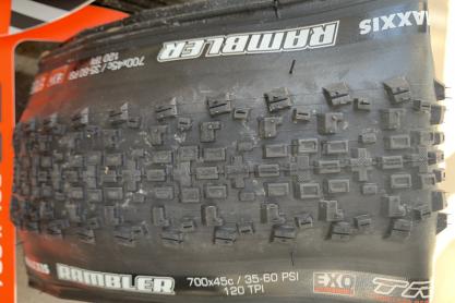 Maxxis Rambler Exo Tr 700x45C zu verkaufen