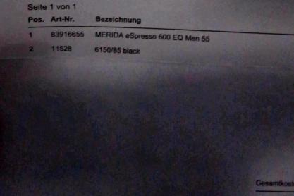 Merida EQ 600 MAN zu verkaufen