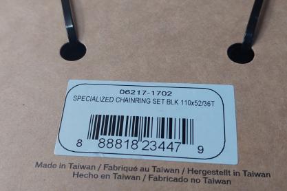 Specialized Kettenblatt 52/36 Specialized zu verkaufen