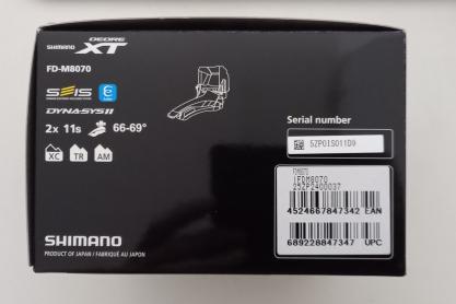 Shimano Umwerfer XT Di2 M8070 zu verkaufen