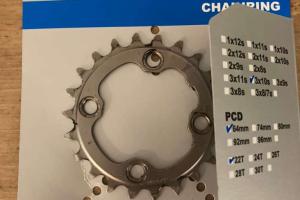 Shimano Kettenblatt 3x10 LK 64mm 22 zu verkaufen