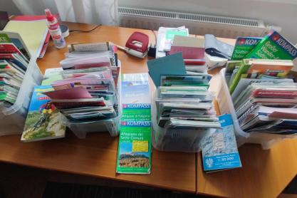  Analoge Kartensammlung zu verkaufen