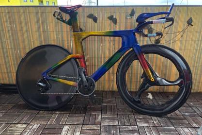  TT Triathlon Rahmenset zu verkaufen