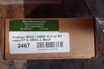 WheelsMFG BB30 to Shimano 24mm zu verkaufen