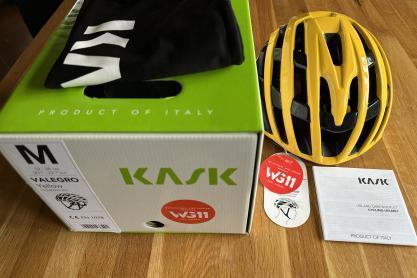 KASK Valegro Helm Größe M Gelb zu verkaufen