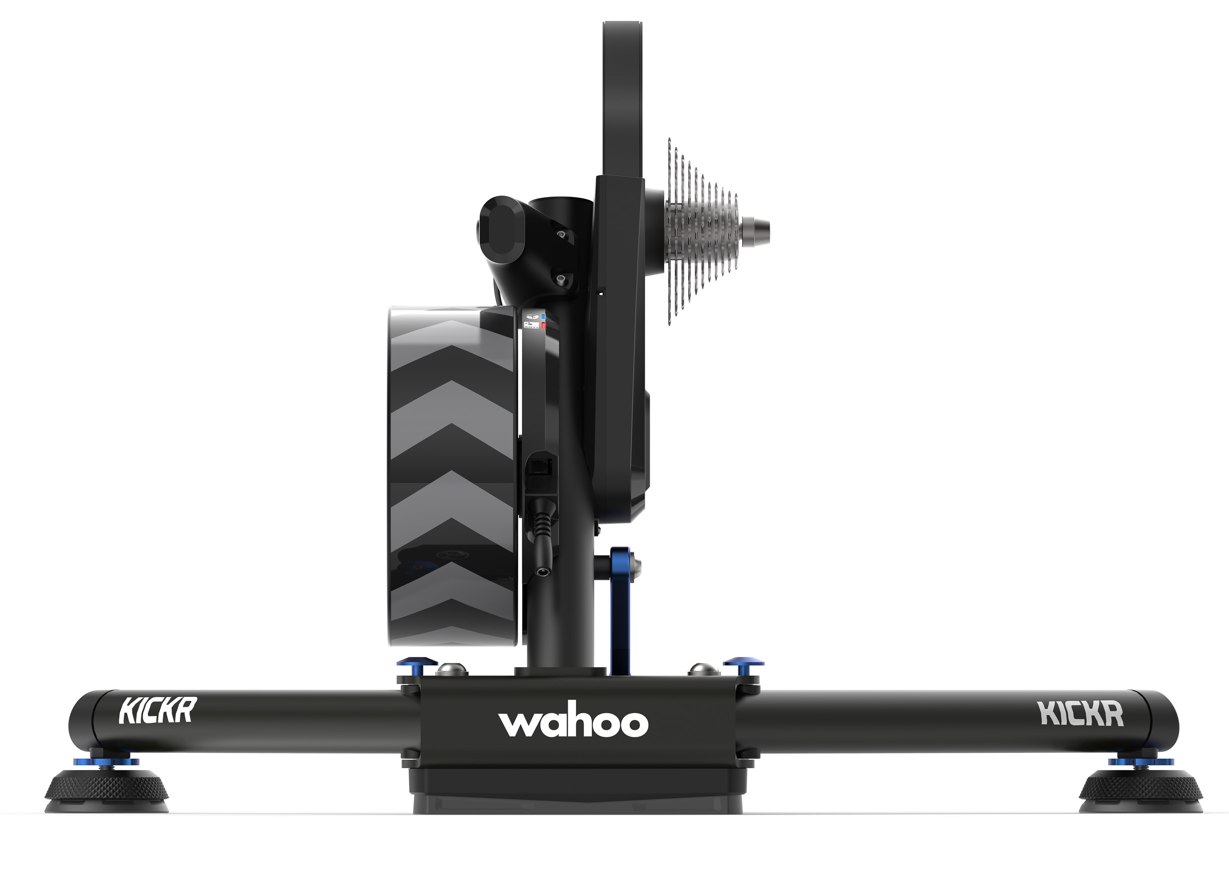 Wahoo KICKR 2020 aka 5.0 im Ökosystem mit Headwind & Climb