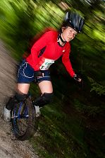 Einrad-Downhill bei der Trophy 09