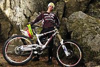 Petra Bernhard, 5-fache Österreichische DH-Meisterin, WC-Top10-Fahrerin und Vizeeuropameisterin 2008 