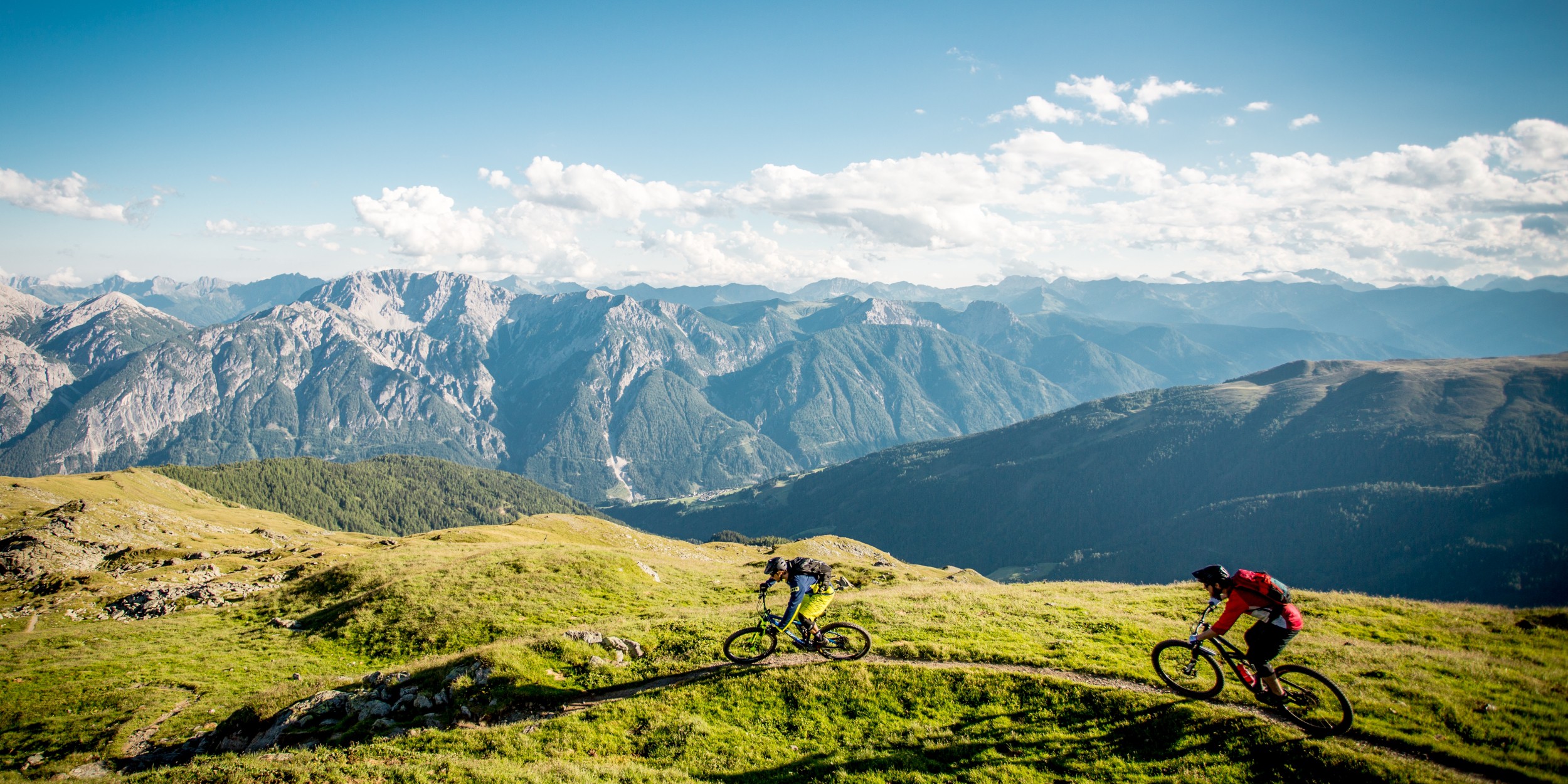 Biken zwischen Großglockner und Dolomiten