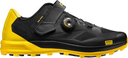 Mavic XA Pro Schuhe Black/Yellow Mavic: MTB-Schuh mit guten Laufeigenschaften für Trail-Abenteuer in den Bergen