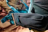 gepolstertem Hüftgurt mit Tasche