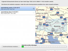 Upload der OpenMTBMap via Garmin Map Installer