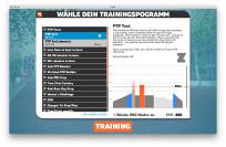 Wähle dein Trainingsprogramm (inklusive Watt-Werten und Erklärung)