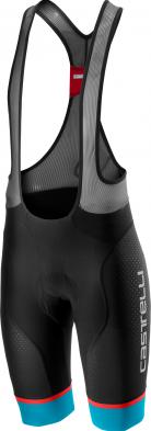 Free Aero Race 4 Bibs Kit Black/Sky Blue