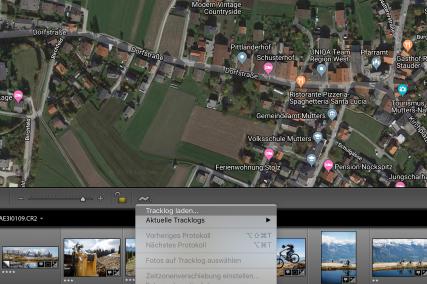 Synchronistation der GPS-Daten mit Fotos in Adobe Photoshop Lightroom