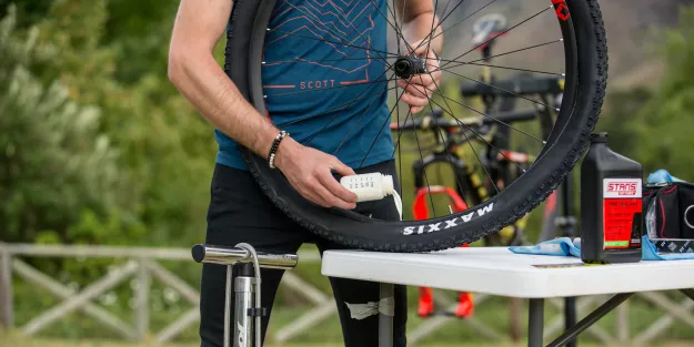 Tubeless Setup mit Yanick The Mechanic