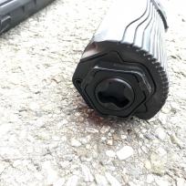 und hier die Verzahnung, über die der Motor die Welle im Tretlager antreibt.