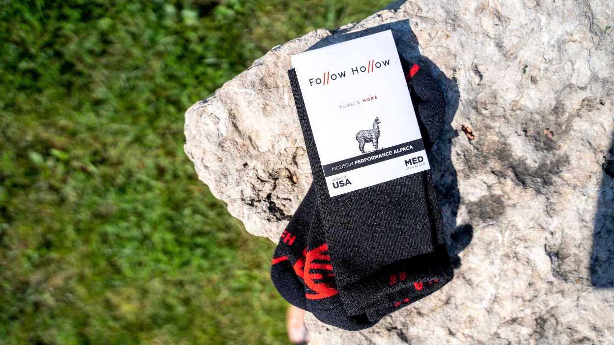 Follow Hollow Alpaca Socks
