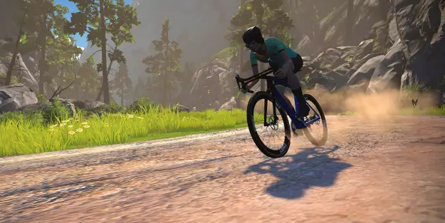 Zwift jetzt auch Offroad