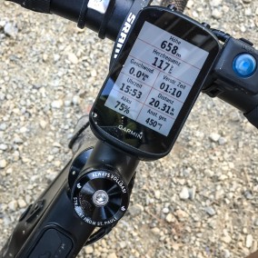 Nach 20km und 450hm sind noch 2 Striche übrig