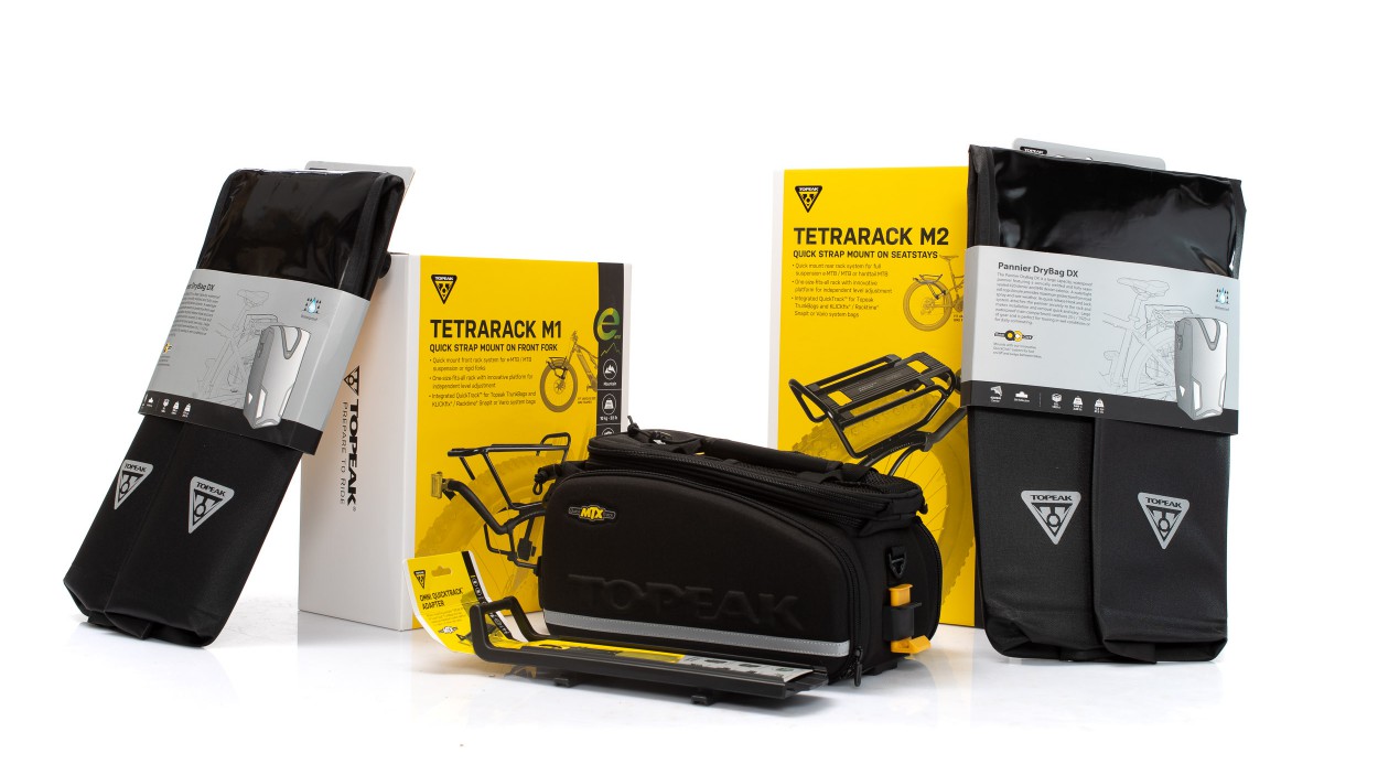 Topeak TetraRack und MTX Gepäckträgersystem