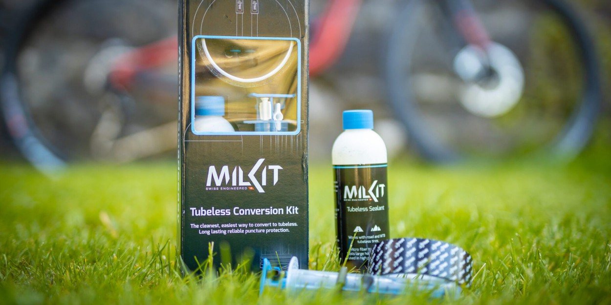 Milkit Felgenband und Tubeless Conversion Kit