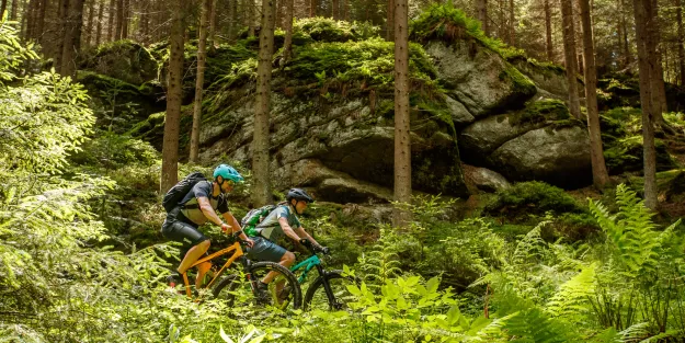 Unterwegs am Waldviertler Granittrail
