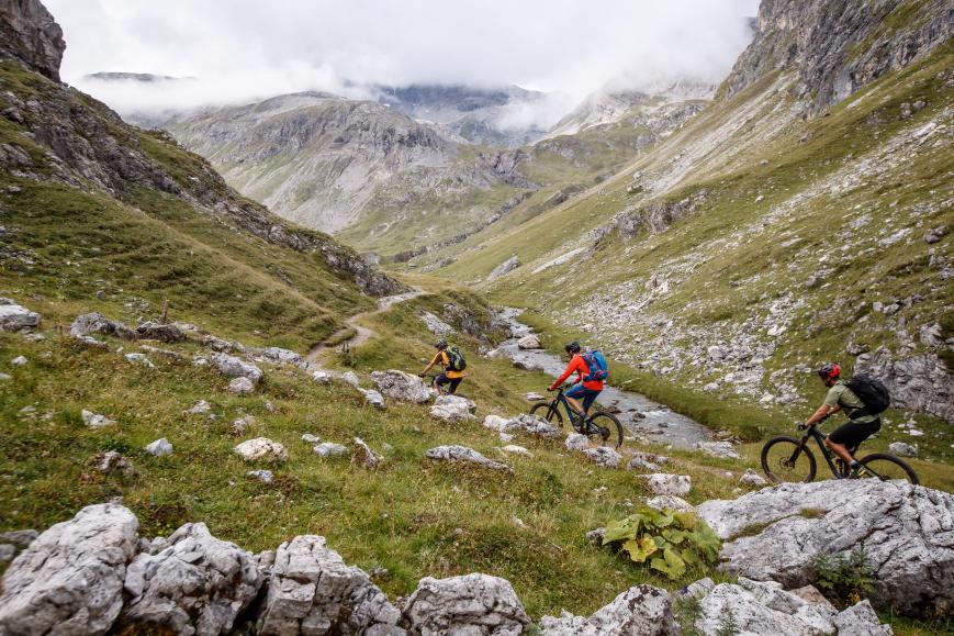 Komplizentour - Bikebergsteigen in Südtirol & Co.