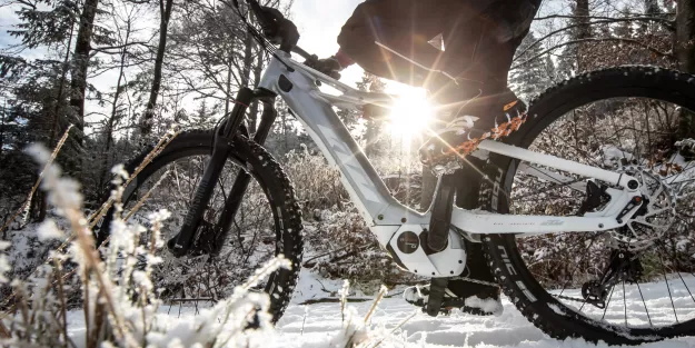 E-Biken im Winter