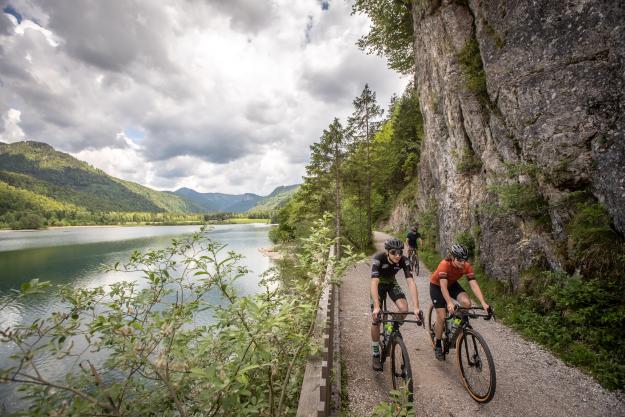 Gravelbiken am Fuschlsee