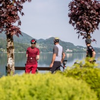 Gravelbiken am Fuschlsee