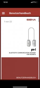 Sena Pi Bluetooth Intercom-System
