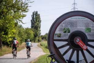 Der Marchfeldkanal-Radweg