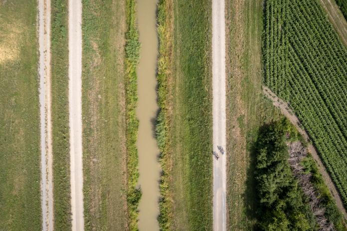 Der Marchfeldkanal-Radweg