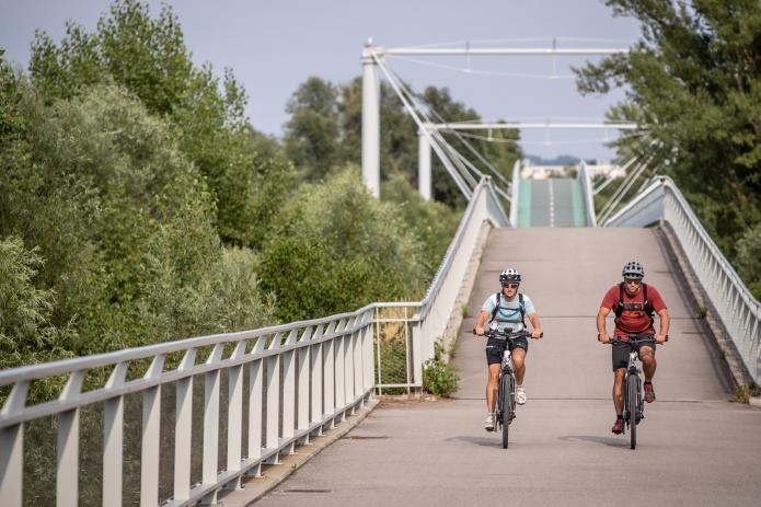 Der Marchfeldkanal-Radweg
