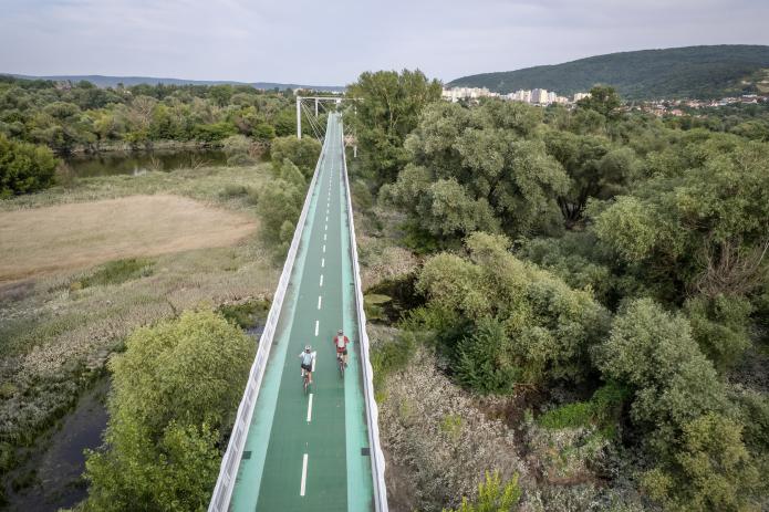 Der Marchfeldkanal-Radweg