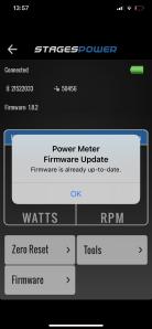 Ein Firmware-Update ist ebenfalls mit der App möglich.