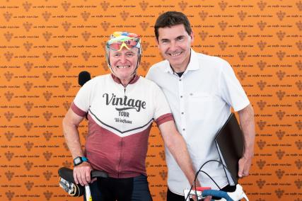 Andy Blümel (hier mit Karl Syllaba)