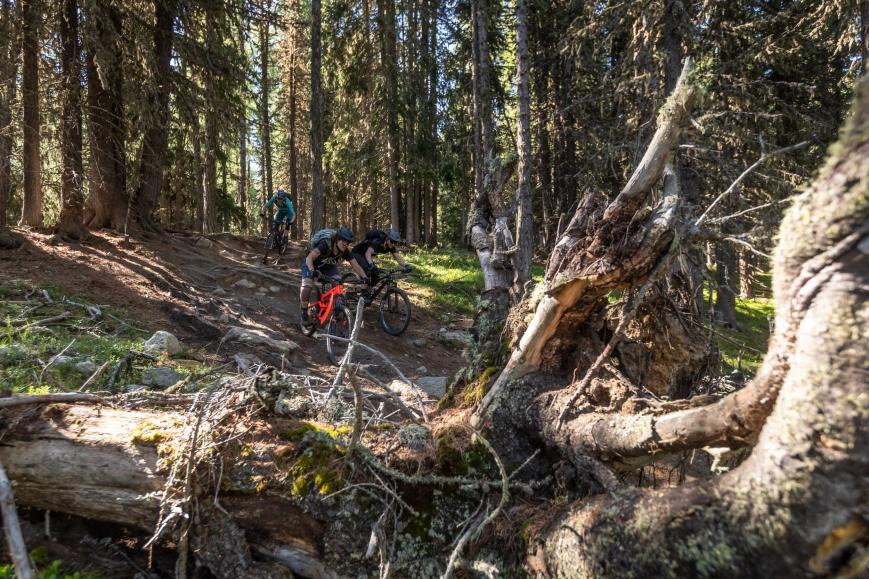 3-Länder Enduro Trails um Nauders und Reschenpass