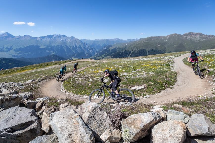 3-Länder Enduro Trails um Nauders und Reschenpass