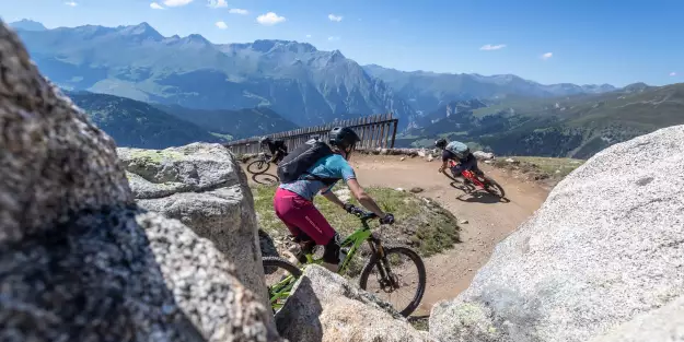 3-Länder Enduro Trails um Nauders und Reschenpass