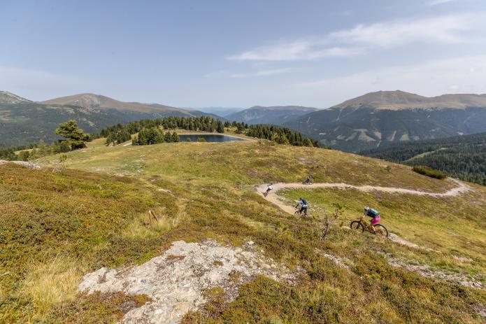 Neue MTB Trails auf der Turracher Höhe