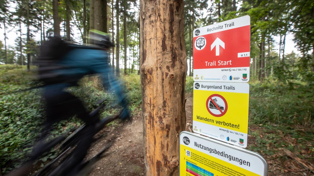Unterwegs auf den Burgenland-Trails